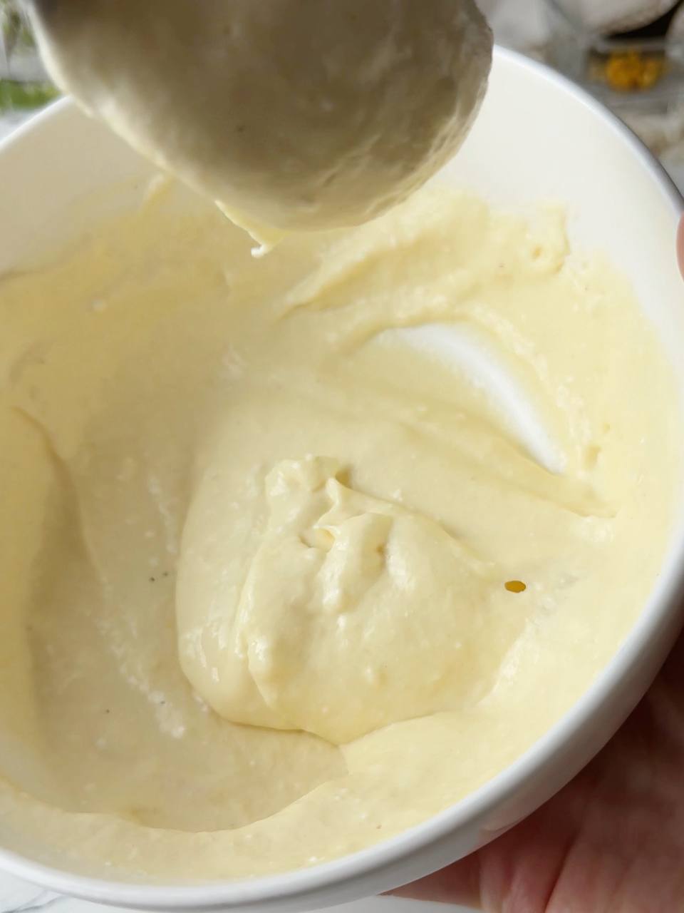 thick pancake batter consistency for banana pancakes